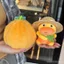 Mặt dây chuyền Capybara Lulu Túi búp bê nhỏ Móc khóa Tanabata Quà tặng ngày lễ tình nhân cho bạn gái Búp bê sang trọng