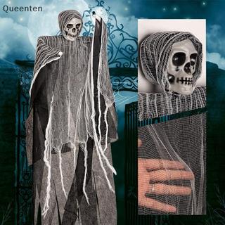 Queenten Halloween Đảng Đồng Hồ Ma Trang Trí Kinh Dị Đạo Cụ Ma Ám Trang Trí Nhà Cửa Tiệc Halloween Trang Trí Ngoài Trời QT