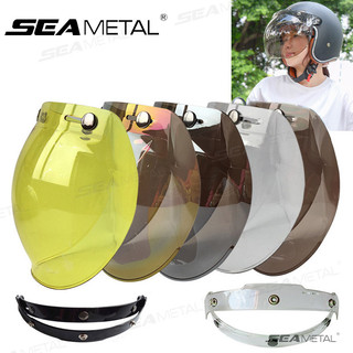SEAMETAL Mở Mặt Mũ Bảo Hiểm Tấm Che Xe Máy Mũ Bảo Hiểm Bong Bóng Tấm Che Lật Lên Xe Máy Tấm Che Ống Kính Xe Máy Mũ Bảo Hiểm Phụ Kiện