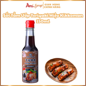 Sốt Tẩm Ướp Teriyaki Hiệu Kikkoman Tasty Japan 150ml Nhật Bản, Xốt Nấu Ăn
