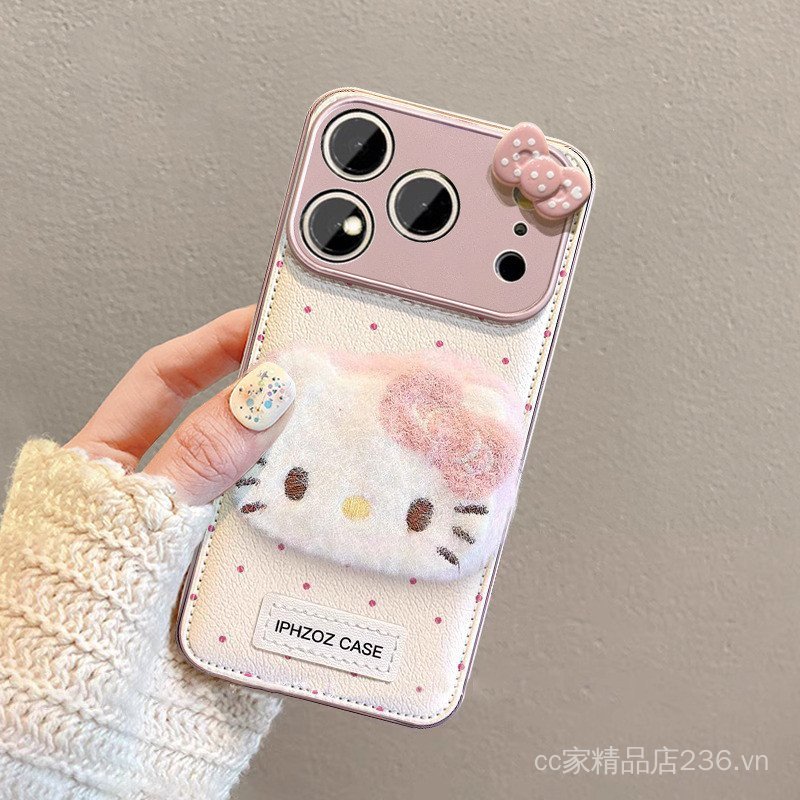 Thích hợp cho iPhone17ProMax Ốp Điện Thoại 16 Mèo Sang Trọng Phong Cách Mới iPhoneAir / 15 Mềm