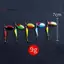 < WHPHous-t > Mồi câu cá 9g Muỗng Mồi kim loại Treble Móc nhân tạo Wobbler Feeder Cá chép Spinnerbait Đẹp