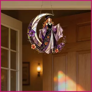 Phù Thủy Chống Nắng Bắt 2D Acrylic Cửa Sổ Trang Trí Ngoài Trời Phù Thủy Chống Nắng Bắt Cho Gia Đình Phòng Khách Phòng Ngủ Ban Công shopidaevn