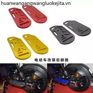 Thích hợp cho 007 009 A7 A8 Xe mang đi CNC Bàn đạp phía sau đa năng Mở rộng thêm Bàn đạp phía sau bằng kim loại sửa đổi