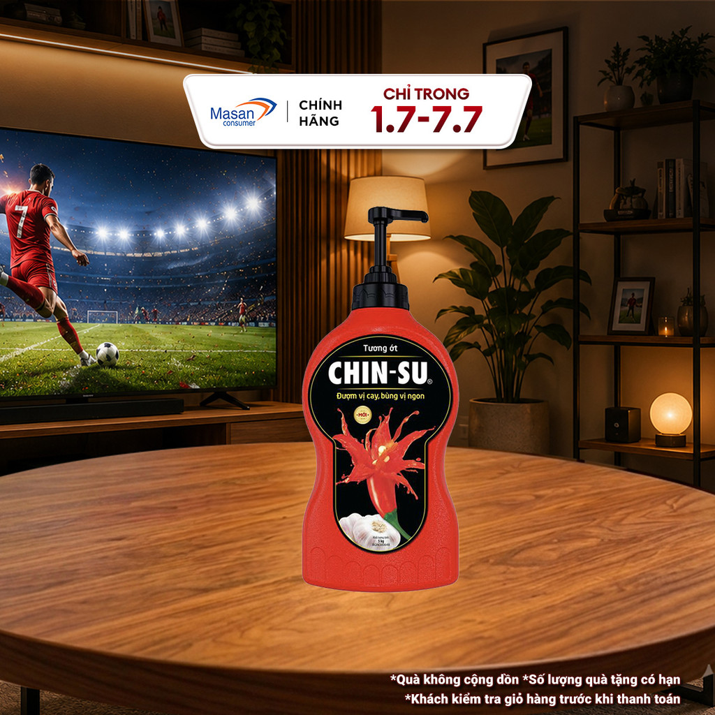 Tương Ớt CHIN-SU 5KG (Bao bì có thể thay đổi theo đợt nhập hàng)