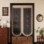 Rèm cửa vintage không cần khoan kèm thanh treo chia phòng che riêng tư phòng ngủ phòng tắm nhà nhỏ vải mềm dày decor đẹp