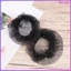 10 Chiếc Tóc Đàn Hồi Ngáy Tóc Lưới Heardresses Cho Múa Ba Lê Biểu Diễn (Đen) kevga