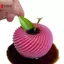 Hình xoắn ốc Mousse Món tráng miệng Khuôn làm kem Khuôn silicon Dụng cụ trang trí nhà bếp có thể tái sử dụng cho thợ làm bánh tại nhà VN