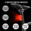 Đèn LED xe đạp BUCKLOS Đèn đuôi xe đạp USB siêu sáng có thể sạc lại để đi lại hàng ngày