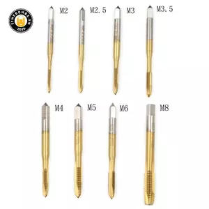 {TB & Bag} M2 / M2.5 / M3 / M3.5 / M4 / M5 / M6 / M8 HSS Ống sáo thẳng Vòi cắm.