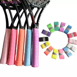 JUNYUE88US Quần vợt chống trượt Overgrips, Polyester Amoniac Tacky Feel Vợt cầu lông Grips, Tennis Overgrips Raute Màu trơn Chống mài mòn Vợt Tennis Sweatbands Cầu lông