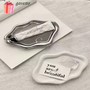 Tấm lưu trữ GAVESTO, Khay trang sức Mini hình đám mây, Tấm trưng bày trang sức bằng nhựa sang trọng nhẹ Đồng hồ / Lưu trữ chìa khóa
