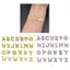Flgo Cá Tính Hóa Trang Sức Giọng Chắc Chắn 26 Vàng Charm Mặt Dây Chuyền Với Đá Lấp Lánh Cho Dây Chuyền Và Vòng Tay