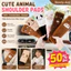 CUTE PHIM HOẠT HÌNH GHẾ XE BÌA VAI Mềm Mại Thoải Mái Miếng Lót Vai Đa Năng Xe Trang Trí Nội Thất