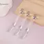 BeautifulHomeA 1 / 3 Chiếc Acrylic Thìa Mỹ Phẩm Muỗng Có Hộp Mặt nạ Kem Bùn Trộn Thìa Dụng Cụ Làm Đẹp Thấm Hút Con Lăn Mặt Applicator VN