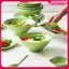 JASMINE Chống Phá Vỡ Melamine Mì Bát Hoa Thiện Bát Lớn Súp Nhựa Thực Phẩm Bộ Đồ Ăn Giả Sứ Xanh 7 / 8 / 9 Inch JASMINE