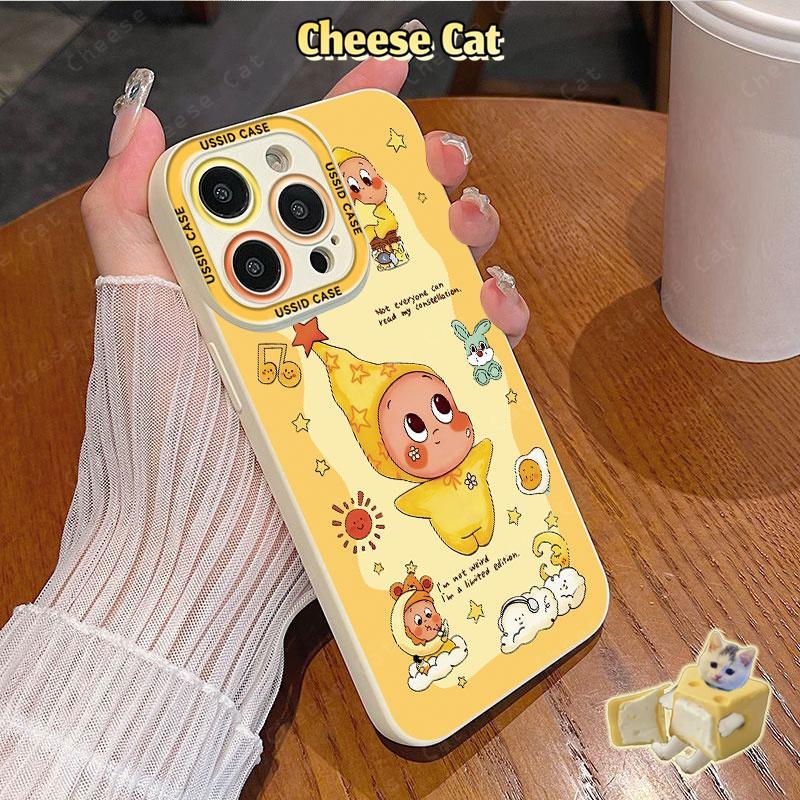cho Twinkle Ốp điện thoại xing'x dễ thương có dây buộc cho iPhone 13 14 11 12 15 16 17 Pro Max Xs Max XR 7 8 Plus