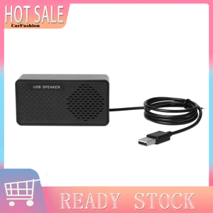 < CarFashion > HK-5007 Mini Di Động 3W Loa USB Hai Sừng Với Cáp 12m Cho PC Laptop