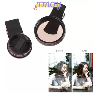 TMOY Đa Năng Có Kẹp Di Động Chuyên Nghiệp Điện Thoại Phân Cực Ống Kính Góc Rộng 37 / 52MM CPL Lọc Máy Ảnh Tròn Bla Phụ Kiện TMOY