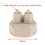 GE 2 Chiếc Bể Cá CO2 Hệ Thống Ống Van Guage Nắp Chai Cá Sống Cây Khuếch Tán Không Khí Máy Phát Điện Dụng Cụ VN