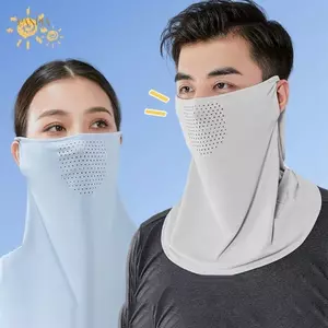 PNPIA-Bảo Vệ Tia UV Ngoài Trời Ne Bọc Bao Thể Thao Chống Nắng Yếm Băng Lụa Mặt nạ Che Mặt Ne Quấn Bao Khăn Mặt