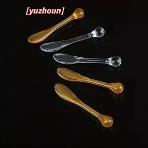 5 Chiếc Thìa Mỹ Phẩm Nhựa Muỗng Kem Dưỡng Mắt Chống Nhăn Máy Mát Xa Mắt Mặt nạ Sti Thìa Dụng Cụ Chăm Sóc Da