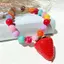 HFSHY Dainty Hạt Trái Cây Mùa Hè Nelace Ngọt Chanh Dâu Mặt Dây Chuyền Trang Sức Thời Trang Người Bạn Thân Quà Tặng Bất Ngờ VN