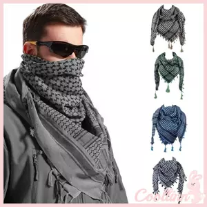 COO Ả Rập Shemagh Khăn Đi Bộ Đường Dài Ngoài Trời Khăn Sa Mạc Người Hồi Giáo Hijab Dành Cho Nam Nữ