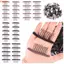 THEGIRL8B 10 Cái / lô Lược Tóc Giả, Kẹp Tóc Giả Vải Bền Đẹp, Dụng Cụ Làm Tóc Giả DIY Chuyên Nghiệp Thép Không Gỉ Kẹp Nối Dài Tóc Cho Mũ Tóc Giả