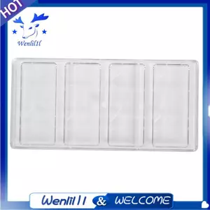 Kẹo Thanh Chocolate Khuôn Nướng Kẹo Cổ Dụng Cụ Trang Trí Bánh Trong Suốt Nhà Sản Xuất Sôcôla Cứng Polycarbonate