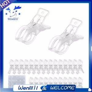 60 Gói Kẹp Vòm Bóng Lớn, Kẹp Đứng Phông Nền Trong Suốt Để Trang Trí Tiệc, Hàng Thủ Công, Chế Biến Gỗ & Chụp Ảnh
