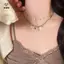 Vintage Hạt Đá Tự Nhiên Nelace Nữ Quyến Rũ Mang Ngôi Sao Mặt Dây Chuyền Có Thể Bị Staed Trang Sức Gothic Quà Tặng Trang Sức [Mina]