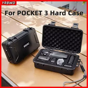 Túi đựng cứng YRBWD, Hộp đựng chống sốc chống nước, Hộp đựng chống sốc di động cho phụ kiện máy ảnh hành động DJI Osmo Pocket 3