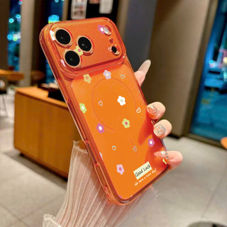 Ốp Lưng IPhone 13 15 11 17 16 12 14 ProMax  Họa tiết hoa nhỏ trái tim nhẹ nhàng 7 8Plus XR X XS Max