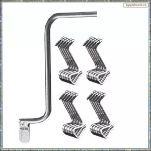 Dụng cụ căng dây hàng rào Dụng cụ thắt dây 20X có tay cầm Dụng cụ sửa chữa cáng kim loại cho sân vườn trang trại ngoài trời