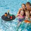 Bể Bơi Nổi Cốc Bể Bơi Phao Uống Với 5 Lỗ Khay Nổi Cho Tiệc Bể Bơi Bãi Biển Spa Nổi Dụng Cụ