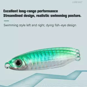 7g 10g 15g 20g 25g 30g Kim Loại Jig Shore Đúc Mồi Câu Cá Nước Mặn FSI