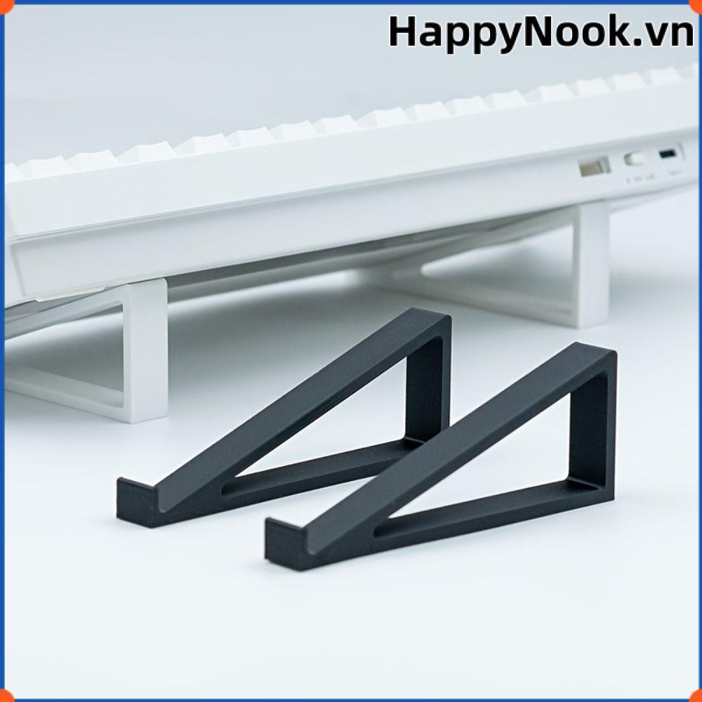 HAPPYNOOK 1 Cặp Chân Đế Nâng Bàn Phím Máy Tính, Giá Đỡ Màn Hình Phụ Kiện Góc Bàn Di Động