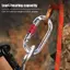 Khóa Carabiner hạng nặng 2 chiếc, Xếp hạng 25kN Hình bầu dục để đẩy nhanh, Kẹp võng