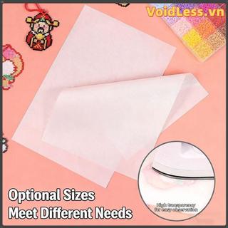 VOIDLESS 50 / 100 CÁI DIY Puzzle Bean Giấy ủi đặc biệt, Giấy nướng hạt Perler có thể tái sử dụng thủ công, Máy trợ giúp ủi Phụ kiện đồ chơi Thảm sắt Tấm ủi nâng cao