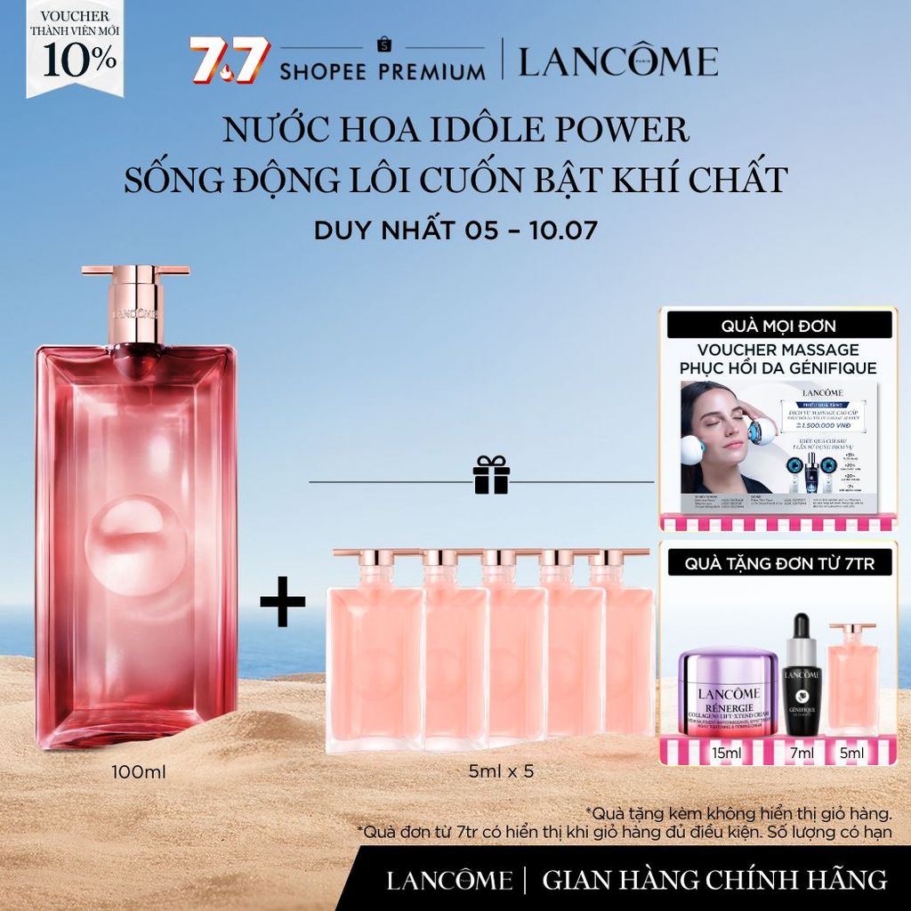 Nước Hoa Lancome Idole Power Sống Động Lôi Cuốn Bật Khí Chất 100ml