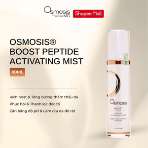 Xịt Khoáng Phục Hồi Và Làm Dịu Da - Osmosis Boost Peptide Activating Mist 80ml chính hãng