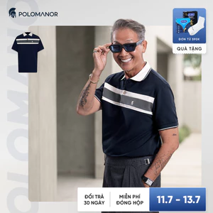 Áo polo nam cao cấp MAVEN, BST Summer Manor, chất liệu mới CVC Diamond, sang trọng - POLOMANOR