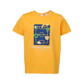 Áo Thun Tay Ngắn Trẻ Em Skechers Soccer Team Short Sleeve Tee-SL324K638-YL01 Online Sale