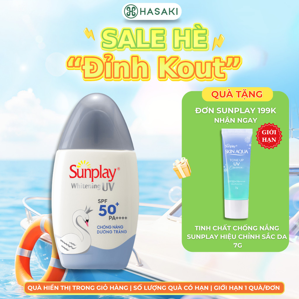 Sữa Chống Nắng Dưỡng Da Trắng Đẹp Sunplay Whitening UV SPF50 30g