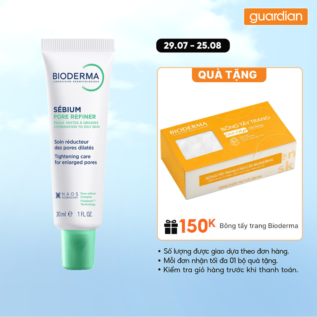 Kem Chăm Sóc Se Lỗ Chân Lông Bioderma 30Ml