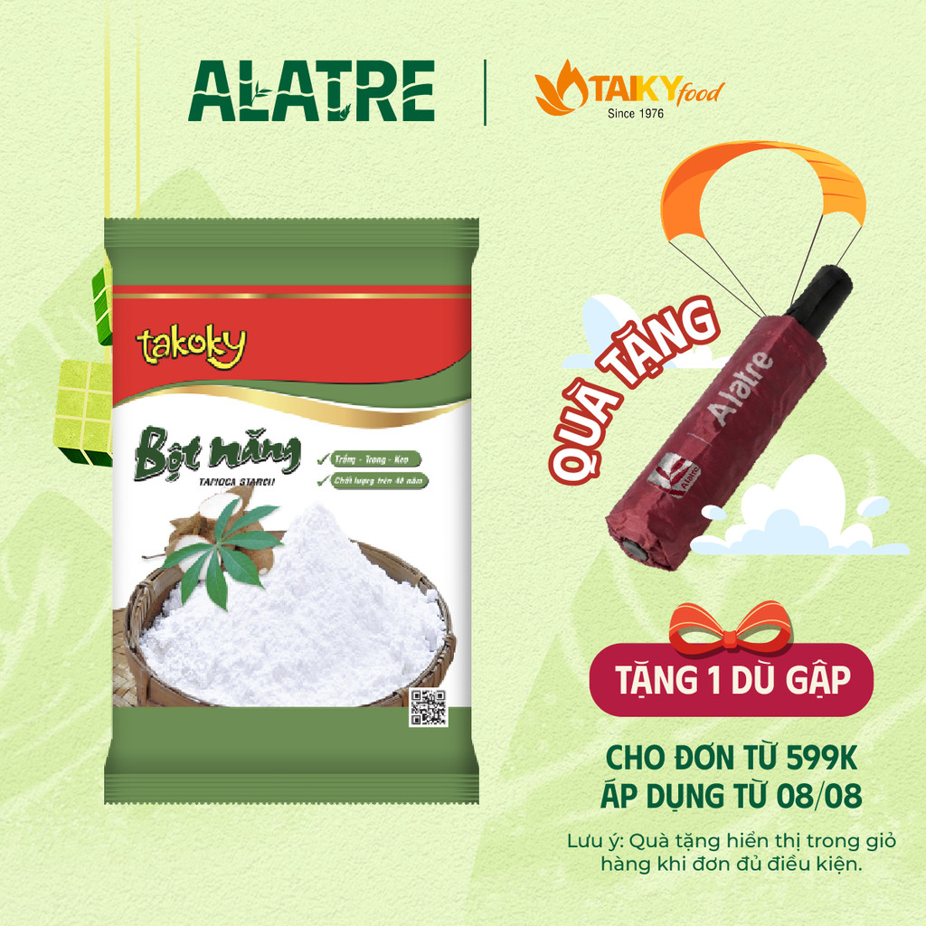 [1KG] Bột bắp Takoky gói 1kg (date mới) – Nhà phân phối Alatre