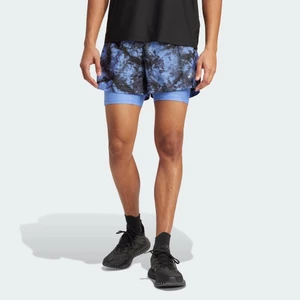 adidas Chạy Quần Short Nhuộm Phun 2 Trong 1 Own The Run Nam Màu xanh da trời JL8721