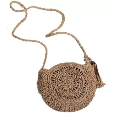 Women's Woven Straw Bag – for the Beach