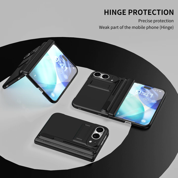 Ốp Bản Lề Bảo Vệ Chính Hãng Cho Apple IPhone Ultra Cho IPhone Fold Cho IPhone 18 Gấp Cho IPhone Duo Bao Gồm Stylus, Phim Kính Cường Lực Có Thể Gập Lại Và Chân Đế
